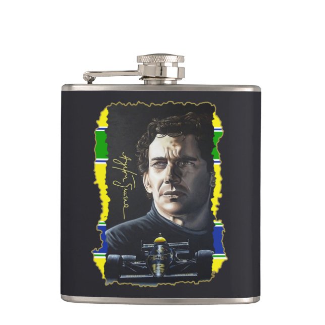 Senna Painting Flask (Front)