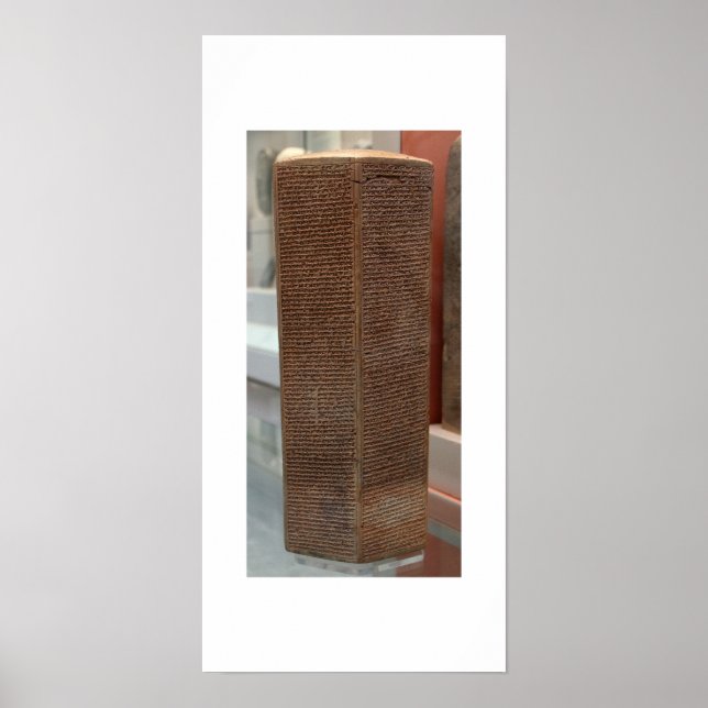 Sennacherib prism poster (Front)