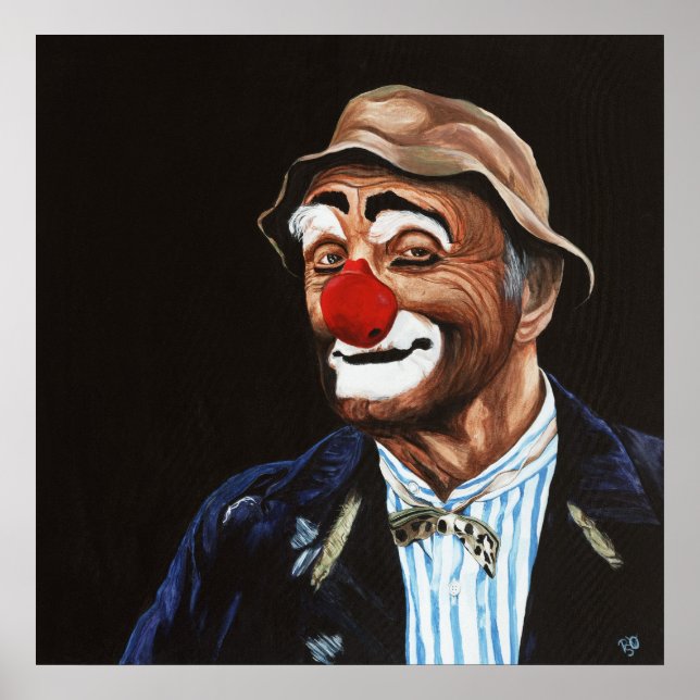 Senor Billy The Hobo Clown Poster (Front)