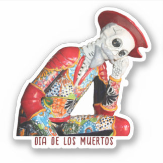 Señor Hombre Dia De Los Muertos Sticker