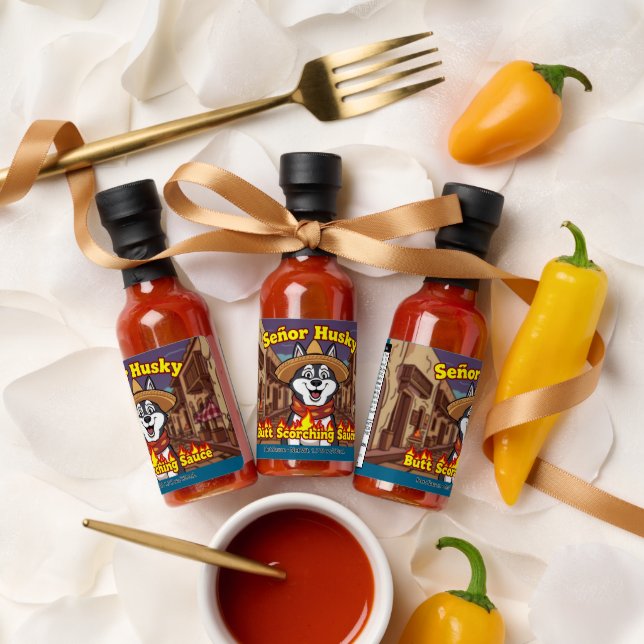 Señor Husky Butt Scorching Hot Sauce (Wedding)
