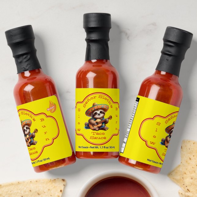 Señor Sloth's Taco Sauce (Laydown)