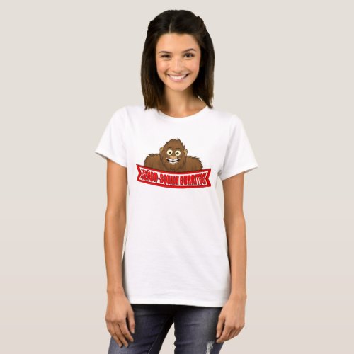 Senor_Squatch Burritos Womens T_Shirt