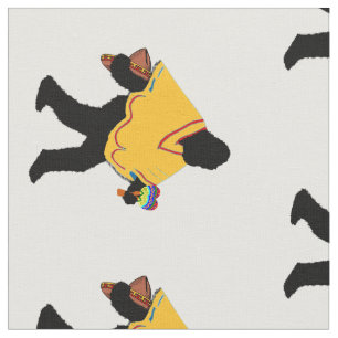 Senor Squatcho de Mayo with Poncho Fabric