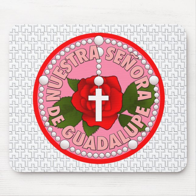 Señora de Guadalupe Mouse Pad (Front)