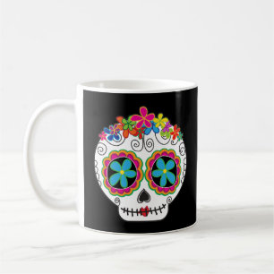 Señorita Calavera Day of the Dead Sugar Skull Coffee Mug