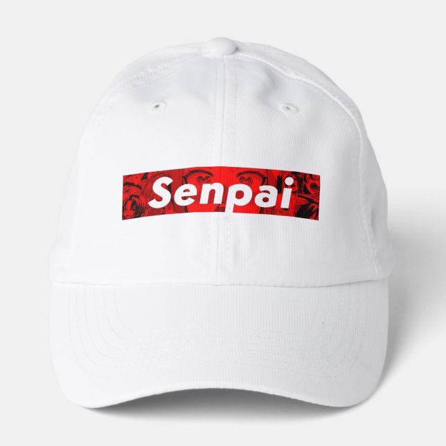 Senpai Vibes Performance Cap – Anime Aesthetic Sty (Front)