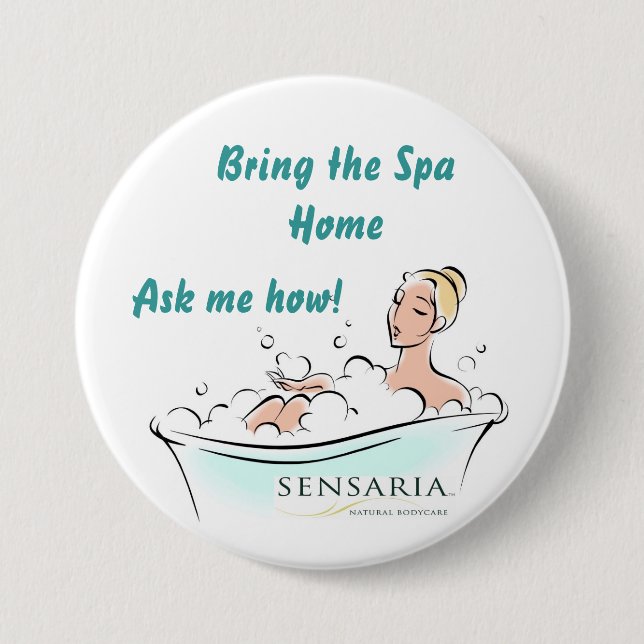 Sensaria Pinback Button (Front)