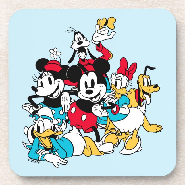 Sensational 6 | A Classic Group Shot Beverage Coaster (Front)