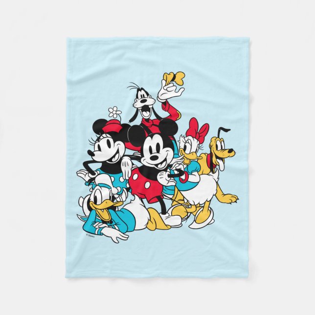 Sensational 6 | A Classic Group Shot Fleece Blanket (Front)