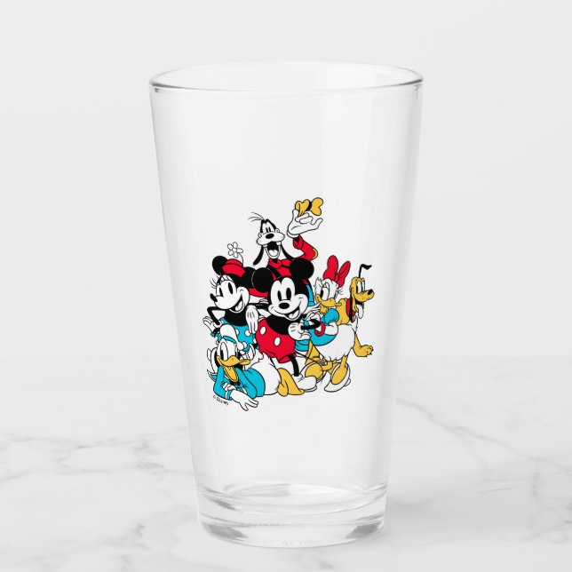 Sensational 6 | A Classic Group Shot Glass (Front)