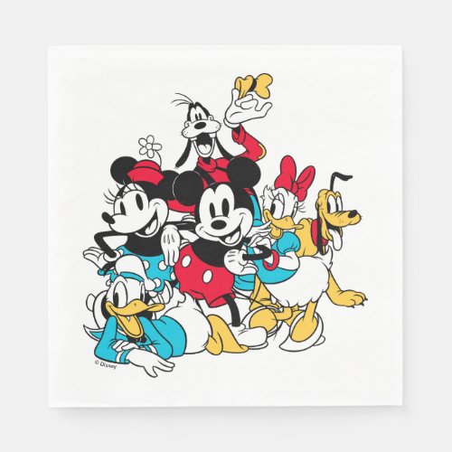 Sensational 6  A Classic Group Shot Napkins