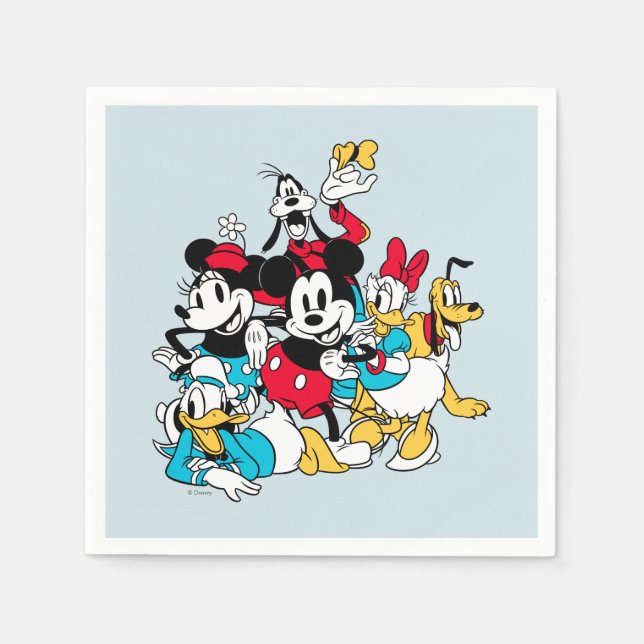 Sensational 6 | A Classic Group Shot Napkins (Front)