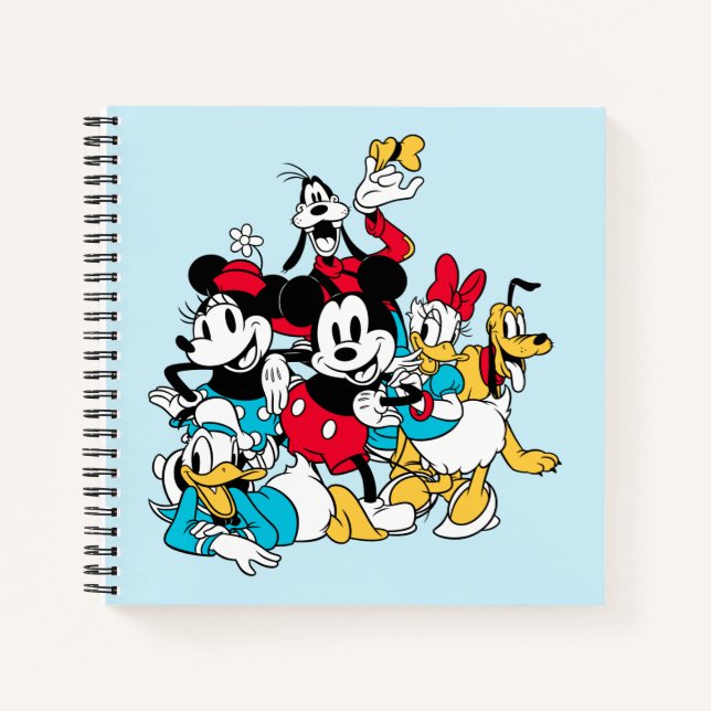 Sensational 6 | A Classic Group Shot Notebook (Front)