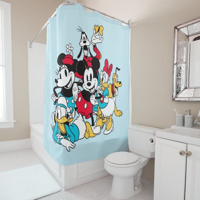 Sensational 6 | A Classic Group Shot Shower Curtain (In Situ)