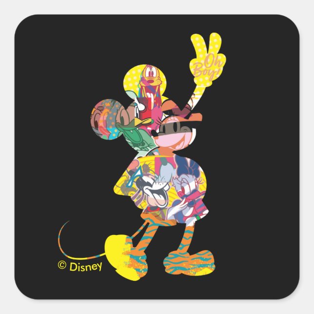 Sensational 6  | A Friend Collage Square Sticker (Front)