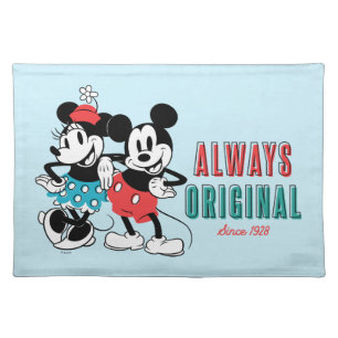 Sensational 6 Always Original Since 1928 Cloth Placemat