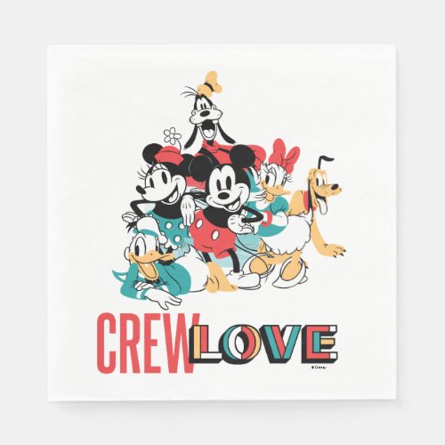 Sensational 6  Crew Love Napkins