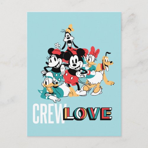 Sensational 6  Crew Love Postcard