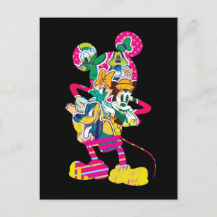 Sensational 6 Fun Mickey Mouse Postcard
