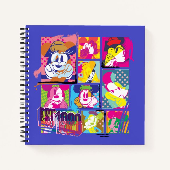Sensational 6 | Mickey & Minnie Est. 1928 Notebook (Front)