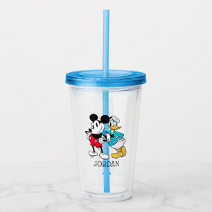 Sensational 6    Mickey Mouse & Donald Duck Acrylic Tumbler
