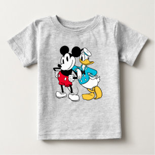 Sensational 6 Mickey Mouse & Donald Duck Baby T-Shirt