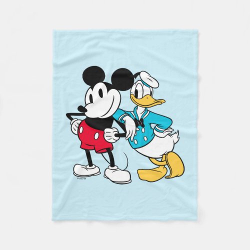 Sensational 6   Mickey Mouse  Donald Duck Fleece Blanket