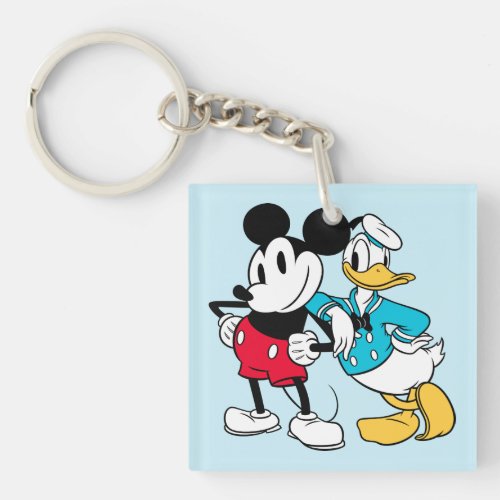 Sensational 6   Mickey Mouse  Donald Duck Keychain