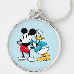 Sensational 6    Mickey Mouse & Donald Duck Keychain