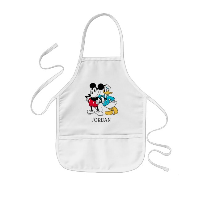 Sensational 6  | Mickey Mouse & Donald Duck Kids' Apron (Front)