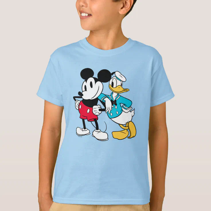 Disney Mickey And Friends Donald Duck Happy Big Face Sweatshirt 