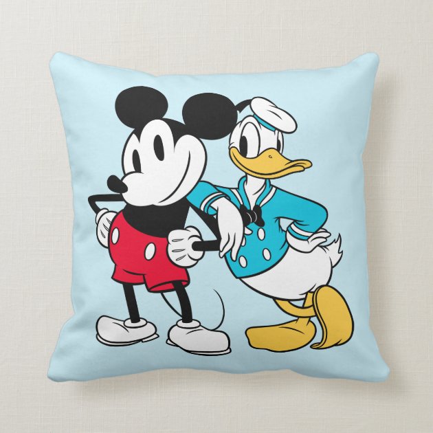 duck throw pillow