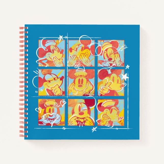 Sensational 6 | Mickey Mouse & Minnie Mouse Notebook (Front)