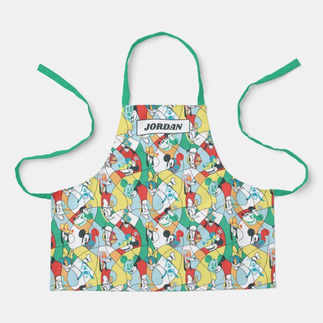 Sensational 6  | Modern Art Pattern Apron (Front)