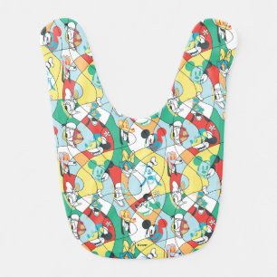 Sensational 6 Modern Art Pattern Baby Bib