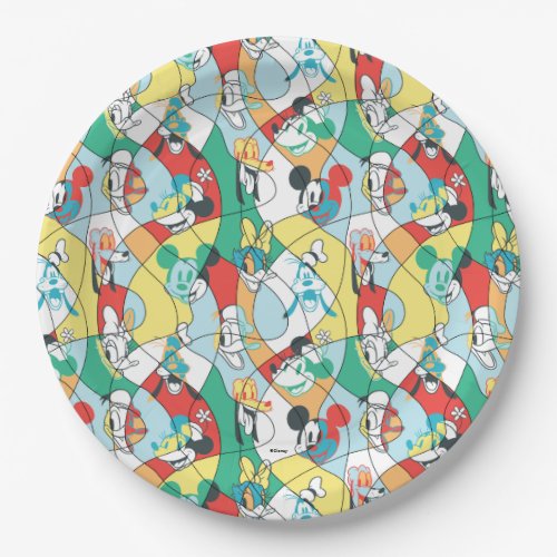 Sensational 6   Modern Art Pattern Paper Plates