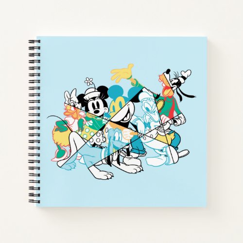 Sensational 6  Modern Group of Friends Notebook