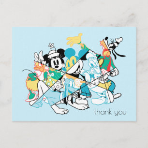 Sensational 6 Modern Group of Friends Postcard