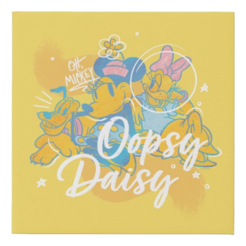 Sensational 6   Oopsy Daisy Faux Canvas Print