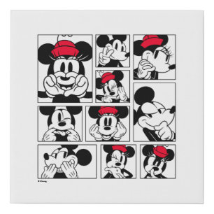 Sensational 6    Square Design Faux Canvas Print