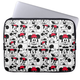 Mickey Mouse 10-13 13-17 Neoprene Laptop Sleeve Bag Carrying,Case Premium Laptop Briefcase Fits Up to 17 Inch Water-Repellent|for Travel/Business/School/Men/Women