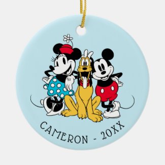 Sensational 6 | Trio of Friends Ceramic Ornament