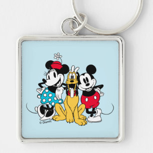 Minnie Mouse Wink Keychain