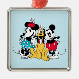 Sensational 6 | Trio of Friends Metal Ornament