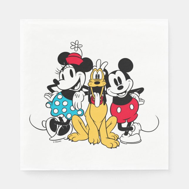 Sensational 6 | Trio of Friends Napkins (Front)