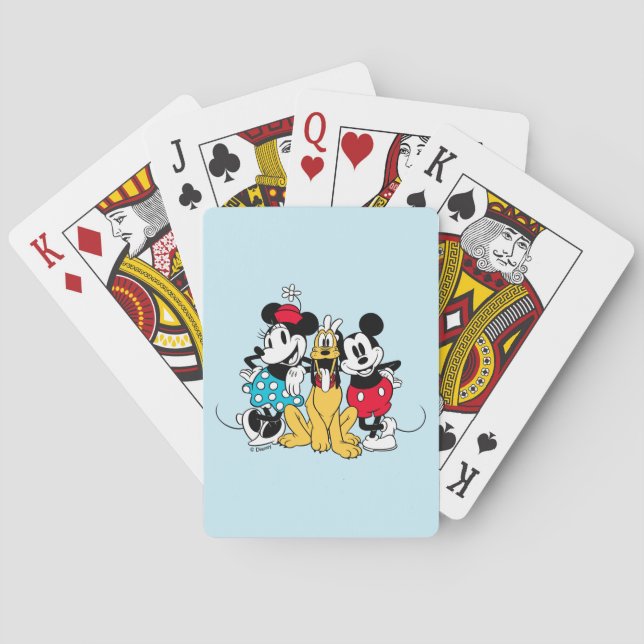 Sensational 6 | Trio of Friends Playing Cards (Back)