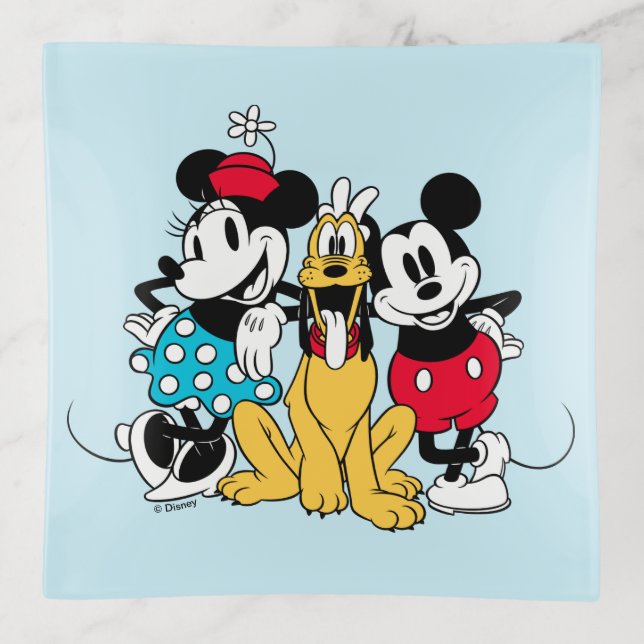 Sensational 6 | Trio of Friends Trinket Tray (Front)