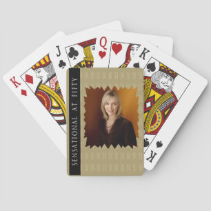 Sensational At 50 Playing Cards