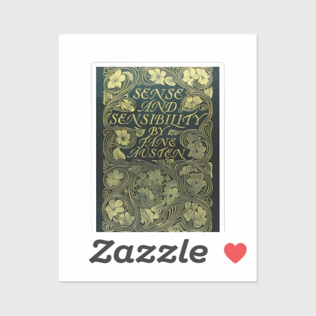 Sense and Sensibility Cover Sticker (Sheet)